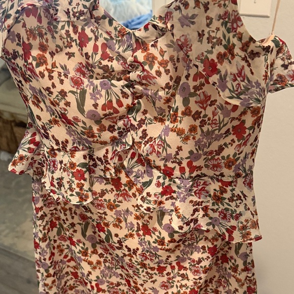 Floral Ruffle Dress - Picture 8 of 8